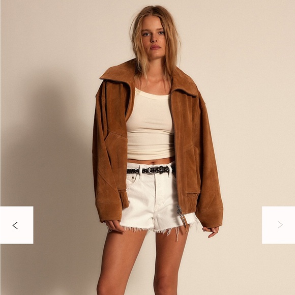 Agolde Marshmallow Parker shorts. - Picture 3 of 5